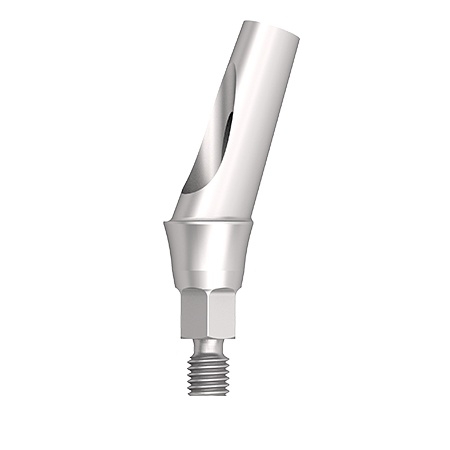 Angled abutment,20° 051.3520.70