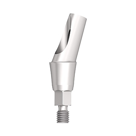 Angled abutment,20° 051.3530.55